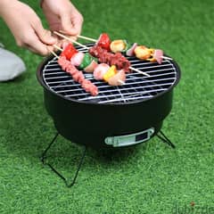 Portable Outdoor Grill, Small Charcoal BBQ for Camping & Picnics