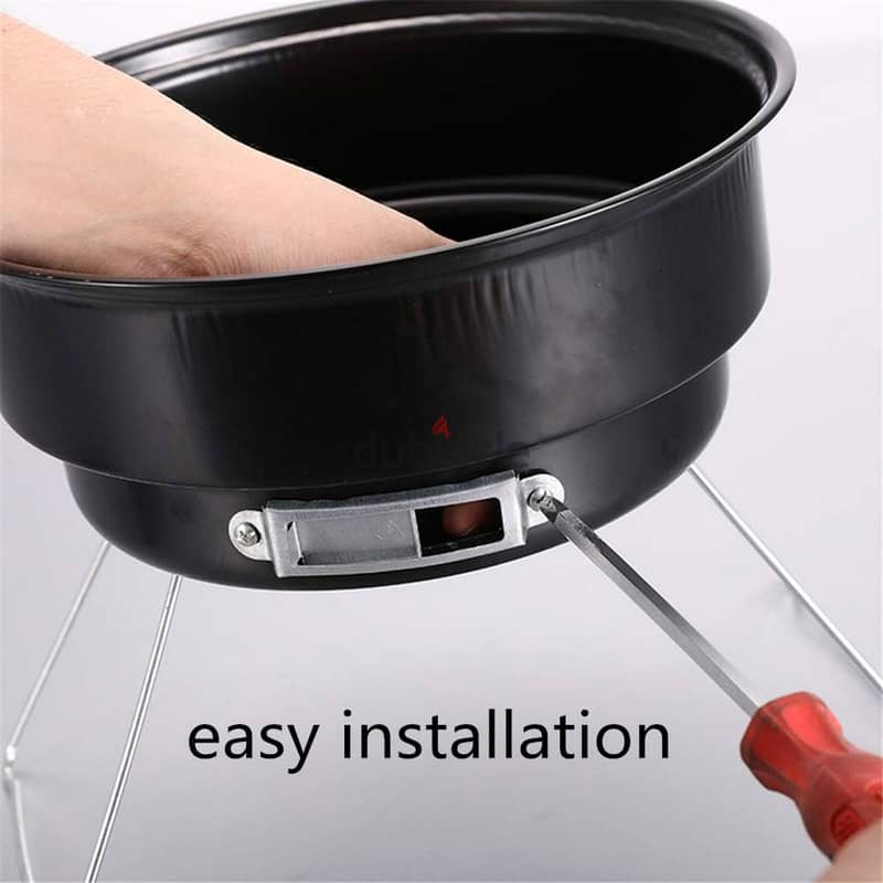 Portable Outdoor Grill, Small Charcoal BBQ for Camping & Picnics 9