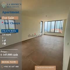 apartment for sale in mar chaaya شقة للبيع في مار  شعيا 0