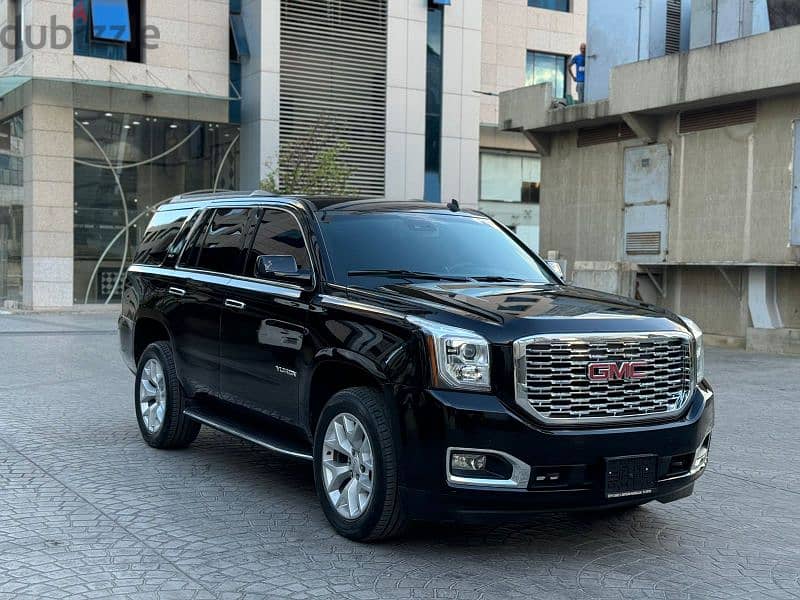 GMC Yukon 2015 SLT black black company source 1