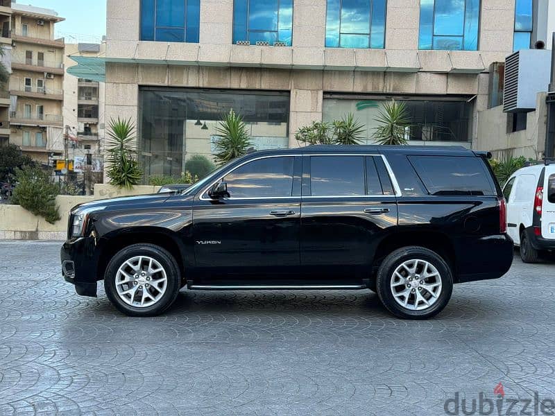 GMC Yukon 2015 SLT black black company source 3