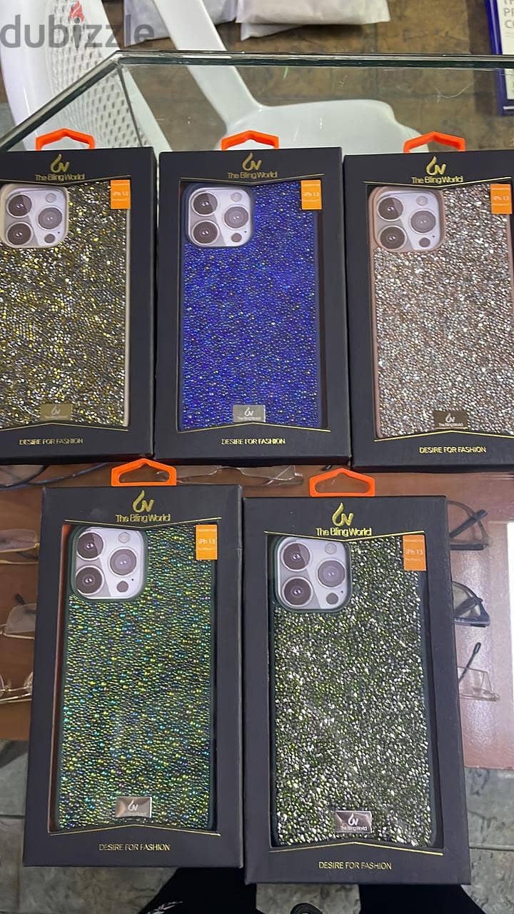 The bling world crystal cover iPhone 13 pro max original & great price 1