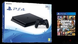 PS4 new + GTA 5 0