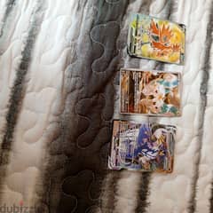 3 pokemon cards very rare 0