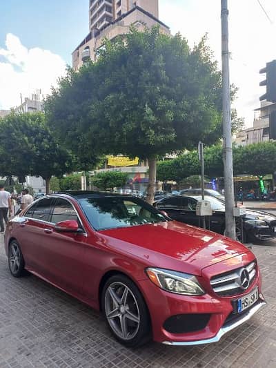 Mercedes-Benz C-Class 2016 AMG ORIGINAL CLEAN CAR FAX تسجيل عل قديم