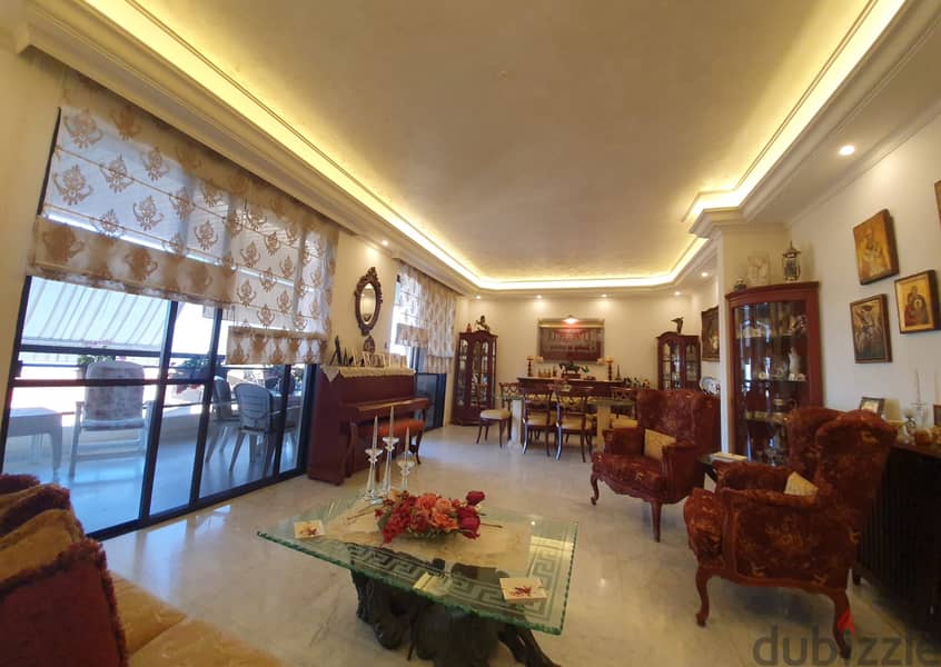 Ballouneh | Fully Furnished/Equipped 3 Bedrooms Apartment | Sea View 2