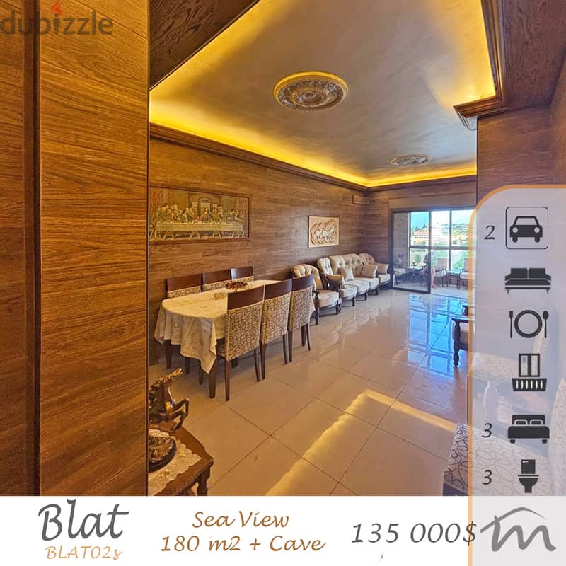 Blat | Signature 3 Master Bedrooms Apartment | 180m² | Panoramic View 0