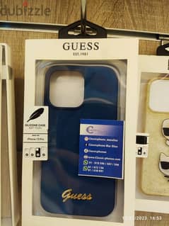 Cover Guess silicone iphone 13 series exclusive & best price