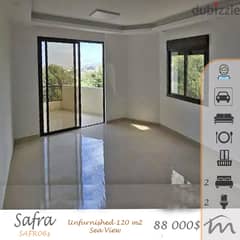 Safra | Brand New 2 Bedrooms Apartment | Open Sea View | Investment