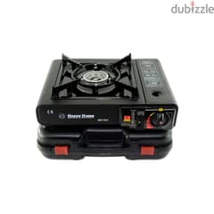 Portable Gas Stove for Camping with Carry Case & Heat Control