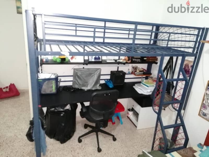 metal bunk bed 0