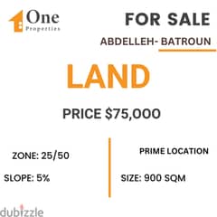 LAND FOR SALE IN ABDELLEH - BATROUN 0