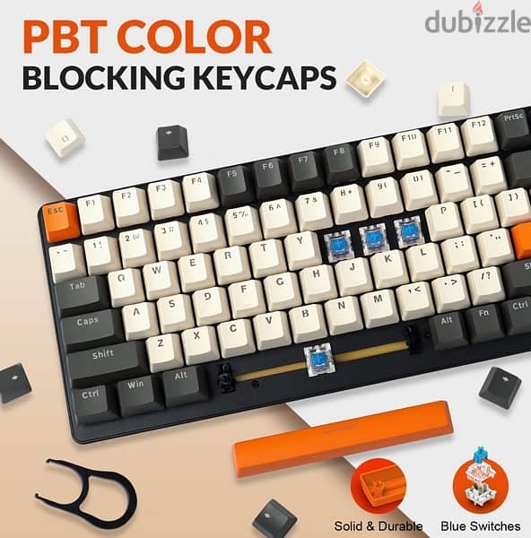 ZIYOU LANG Mechanical Gaming Keyboard, K3 LED Keyboard 2