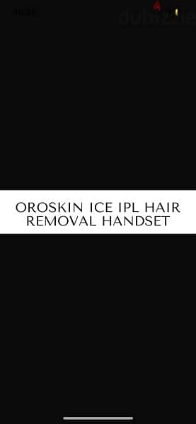 Oroskin hair removal 1