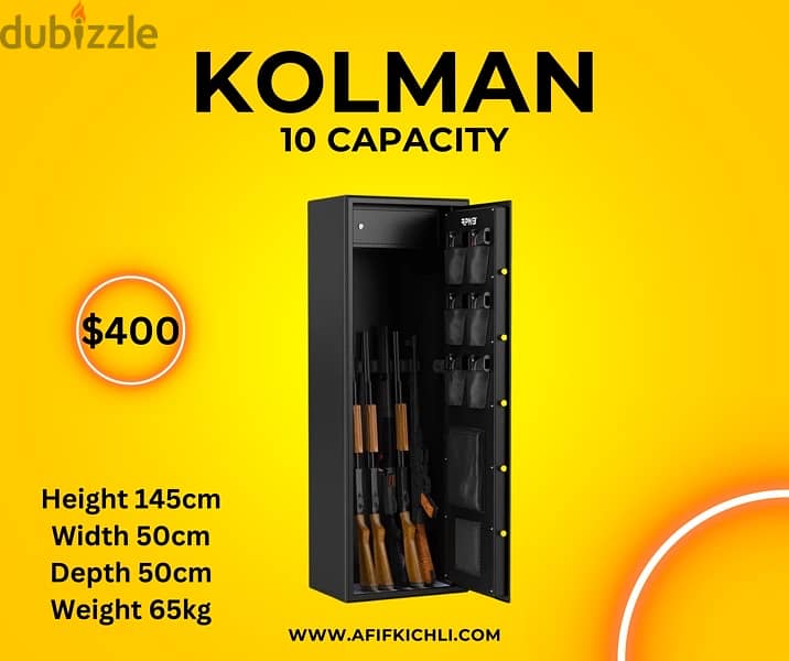 Kolman Safe Box for Guns 0