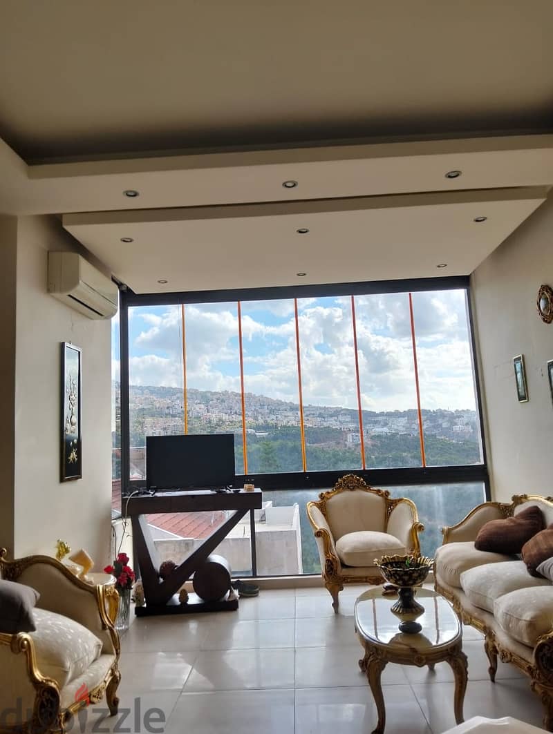 Cozy 100 m apartment for sale in Jeita Keserwan - Open View 2