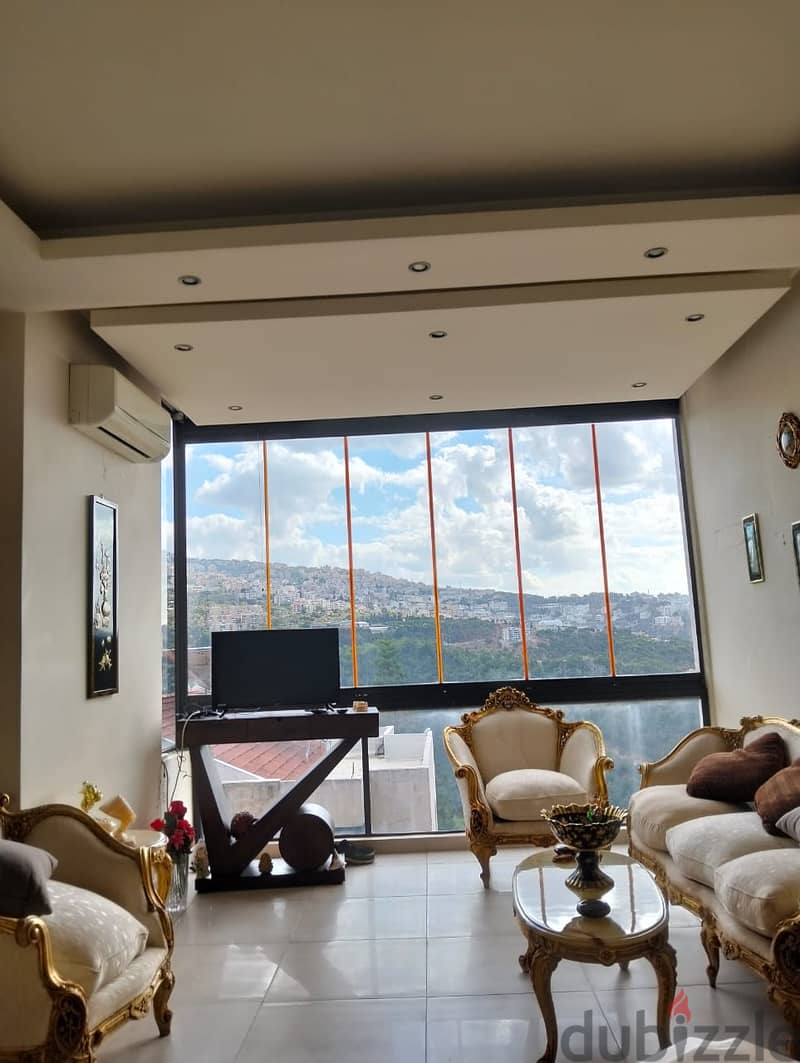 Cozy 100 m apartment for sale in Jeita Keserwan - Open View 11