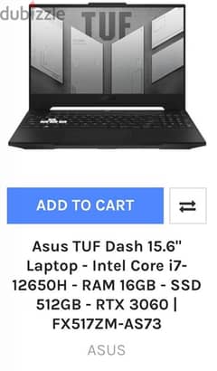 ASUS TUF GAMING LAPTOP