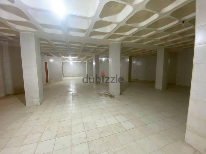 Warehouse for rent in Dbayeh مستودع للايجار في ضبية 1