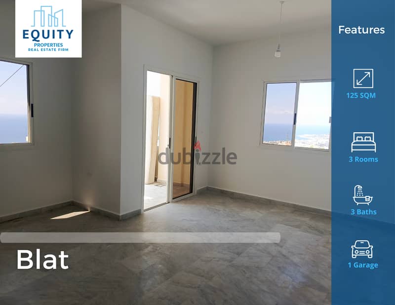 125 SQM Apartment For Sale In Blat شقة للبيع في بلاط #CM94880 0