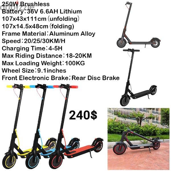 Électrique Scooter 3