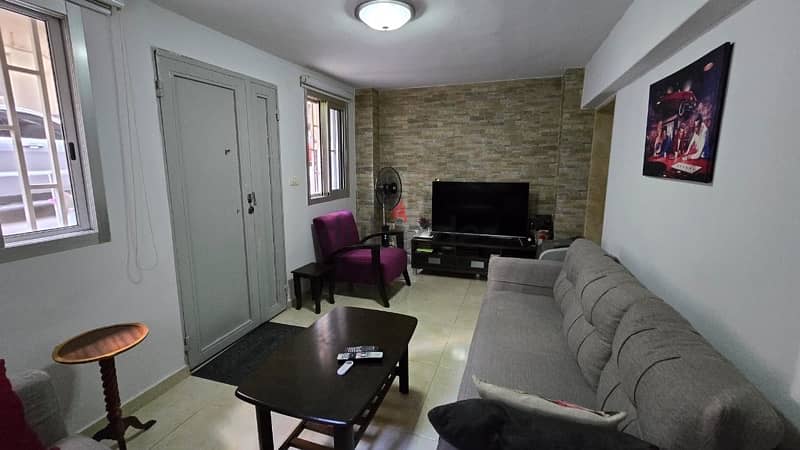 50m one bedroom studio furnsished ground floor achrafieh rizk  beirut 1