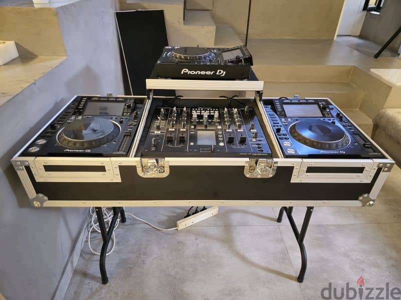 Cdj nexus 2 (3) + djm 2000 + flight case(become a dj booth) 1