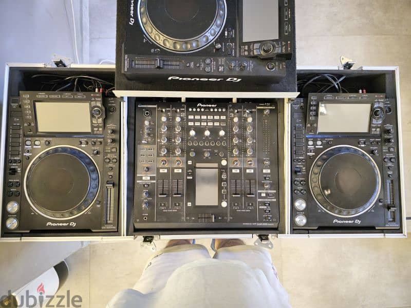 Cdj nexus 2 (3) + djm 2000 + flight case(become a dj booth) 6