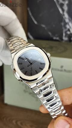 patek philippe nautilus vemon black dial 0