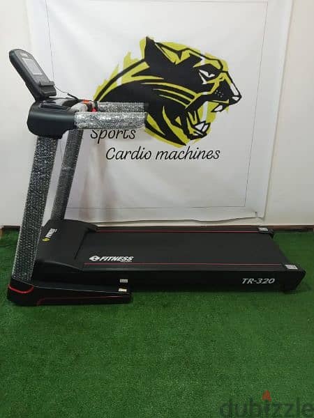 3hp, fitness factory treadmill with automatic incline 0