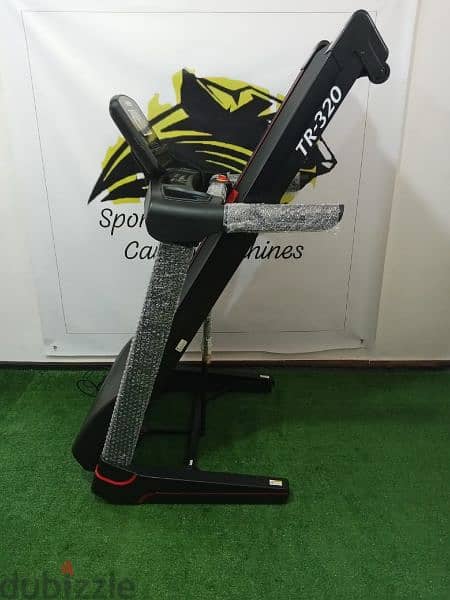 3hp, fitness factory treadmill with automatic incline 2