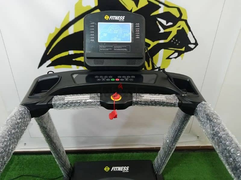 3hp, fitness factory treadmill with automatic incline 3