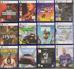 trade video games cd ps5 (starting 5$)