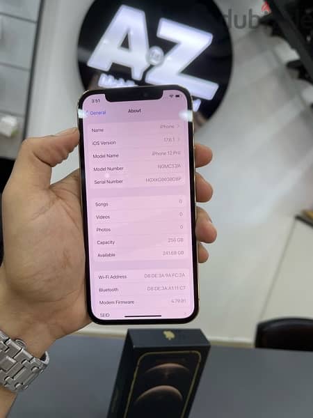 iphone 12 pro 256 Gb open box 4