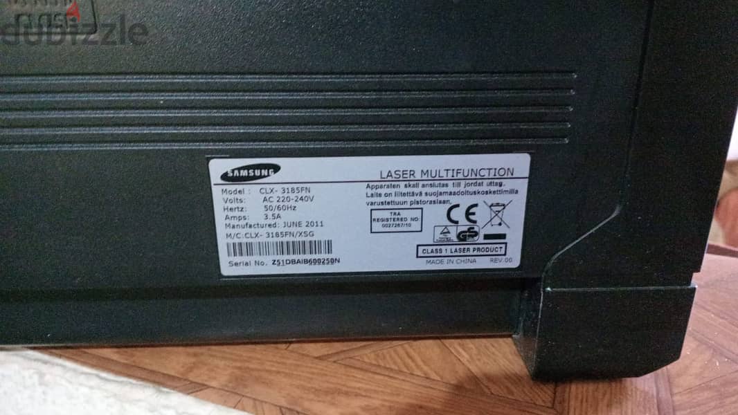 Samsung CLX-3185FN Laser Multifunction // Canon MF8050CN Fax 1