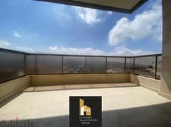 High end finishing 183m2 apartment in ballouneh open view/بلونة