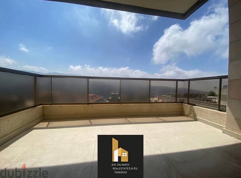 High end finishing 183m2 apartment in ballouneh open view/بلونة 0