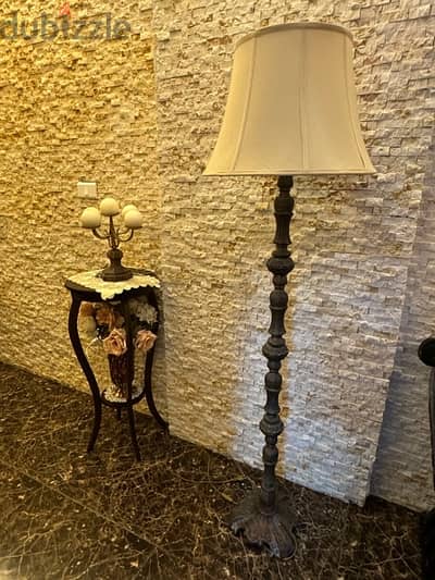 lampadaire antique  لمبادير انتيك نحاس