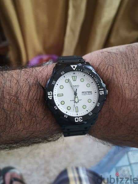 Casio rubber day date 2