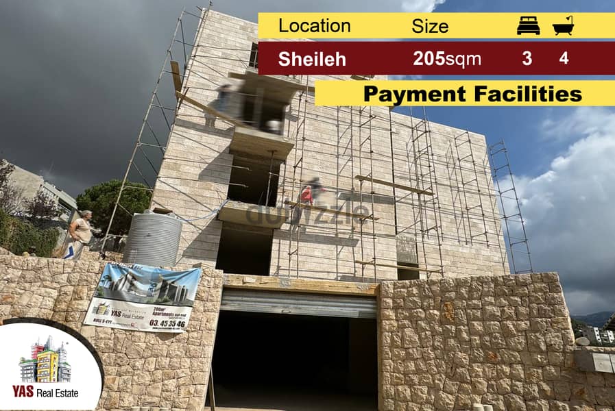 New Sheileh 205m2 | 150m2 Garden | Payment Facilities | AC | 0