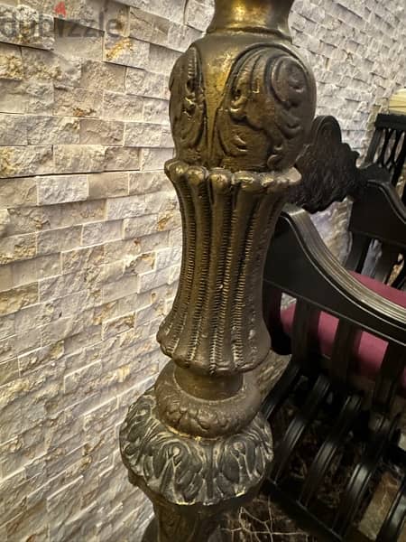 lampadaire antique  لمبادير انتيك نحاس 4