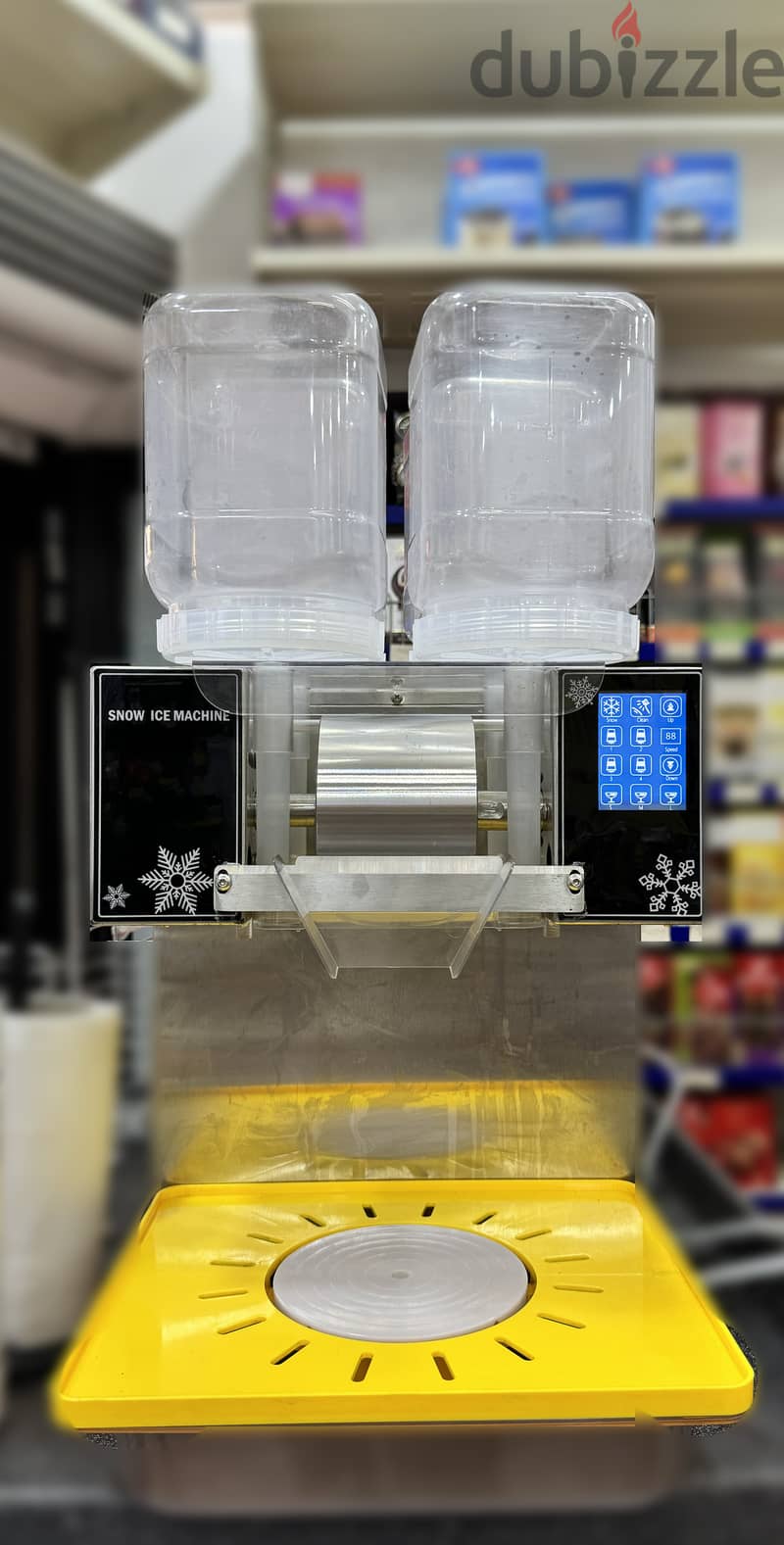 Snow Ice Machine with High Stainless Table 1