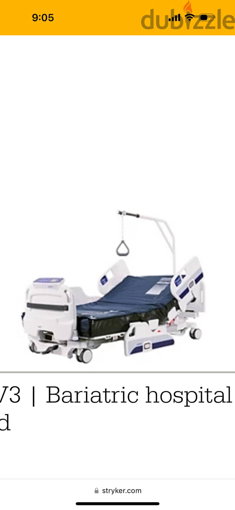 STRYKER 2020 HOSPITAL BEDS FULL ELECTRIC 3