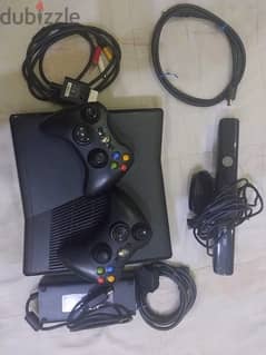 Xbox 360 with Kinect and Games