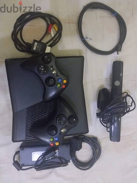 Xbox 360 with Kinect and Games 0