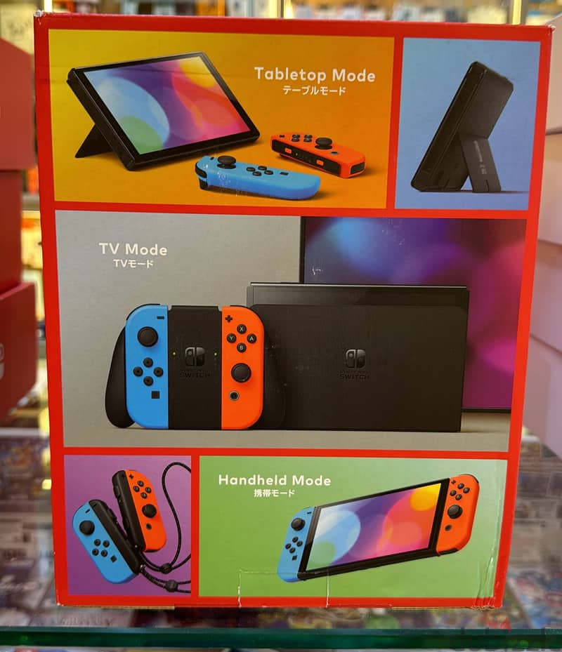 Nintendo Switch OLED Neon Blue/Neon Red 1