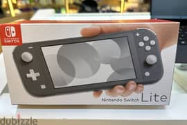 Nintendo switch lite gray amazing & original offer