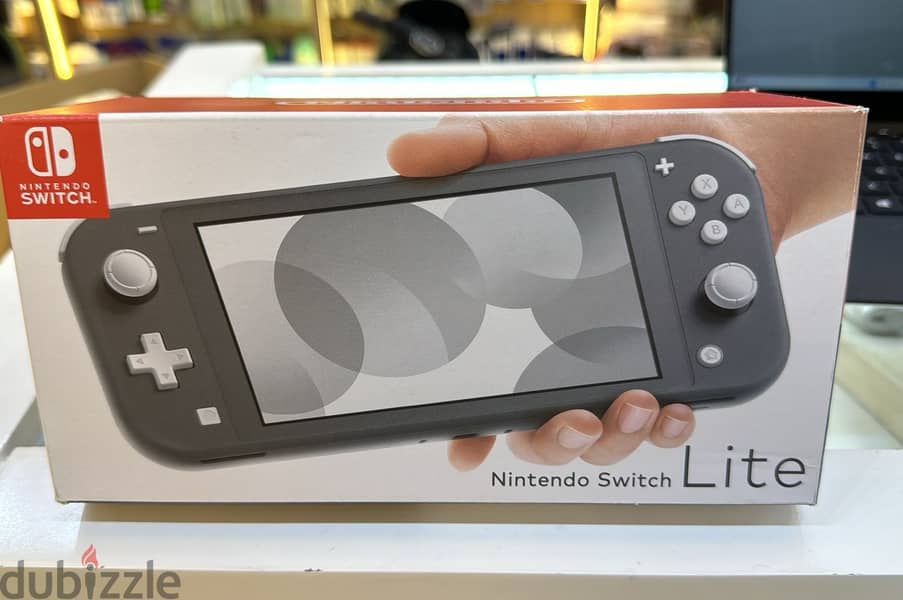 Nintendo switch lite gray amazing & original offer 0