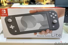 Nintendo switch lite gray