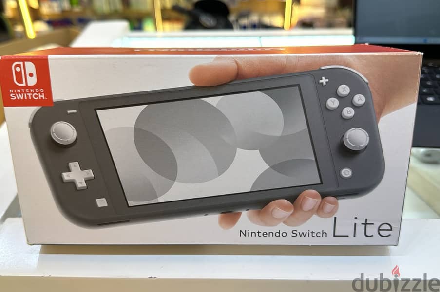 Nintendo switch lite gray 0